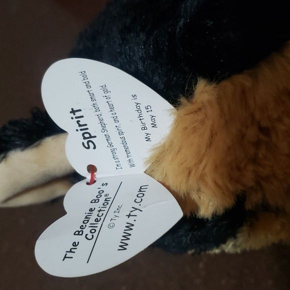 TY Beanie Boo, ' Spirit"  Birthday - May 15.  10" tall - Picture 4 of 7